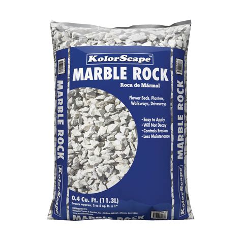 Coverage - Retains Moisture - Ideal for Indoor & Outdoor Use - Landscaping Rock - Bulk Size. . Lowes bag rock